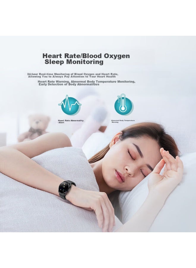 Kpep High-precision Airbag Blood Pressure Watch, Evaluates Uric Acid And Blood Glucose, Health Monitoring, Heart Rate, Blood Oxygen, Sleep, Gift For Parents, Gift For Elderly, Health Watch - Image 4