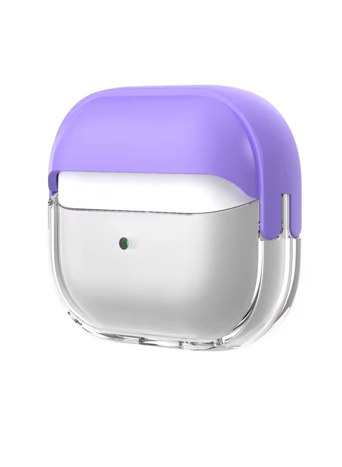 حافظة غطاء سماعة الأذن لأجهزة Airpods الجيل الرابع، حافظة صلبة لحماية الجسم بالكامل من الصدمات من الدرجة العسكرية، تدعم الشحن اللاسلكي مع سلسلة مفاتيح، غطاء مغناطيسي، مصباح LED أمامي مرئي