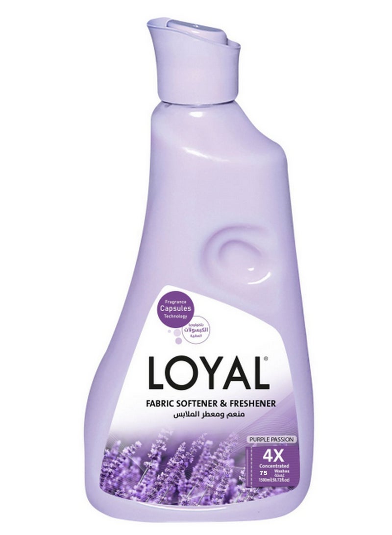 loyal Fabric Softener Freshener Purple Passion 1.5 L - Image 1