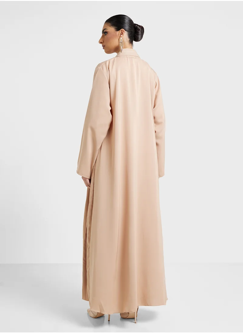 خزانة Abaya With Pleats & Sheila