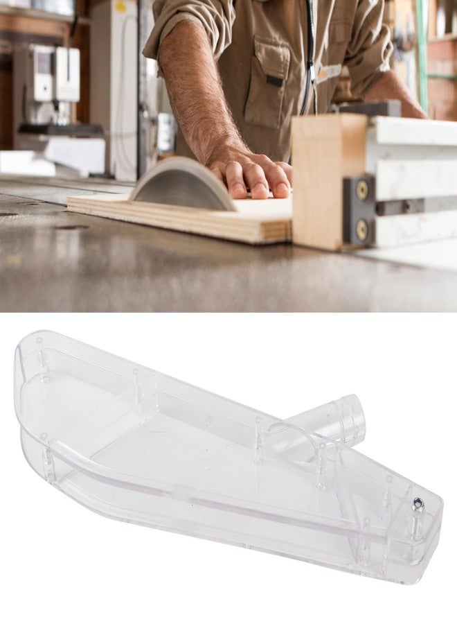 SelWatty Stand Table Saw Protective Cove,Table Saw Protective Covers,Anti Dust Case Clear Plastic Guard for 6-12 Inch Saw (R-shaped universal 4-10 inches) - Image 3
