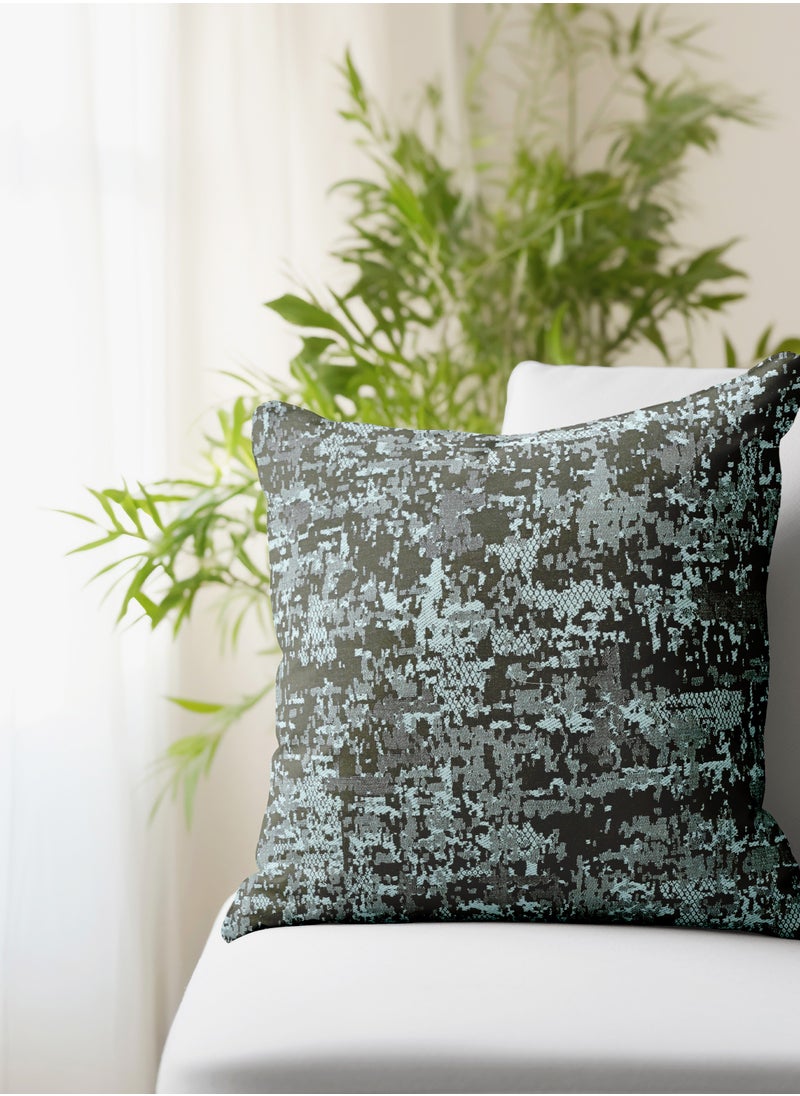 American Linen Jacquard Cushion with Assorted colors, Size 40X40 Cm  - Image 2