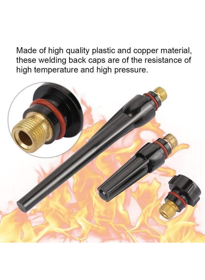 Maxmartt Maxmartt Tig Welding Back Caps,17 Back Cap Tig,15Pcs 57Y02(Long) 57Y03(Medium) 57Y04(Short) Back Caps for TIg Welding Torch WP-17/18/26  - Image 3