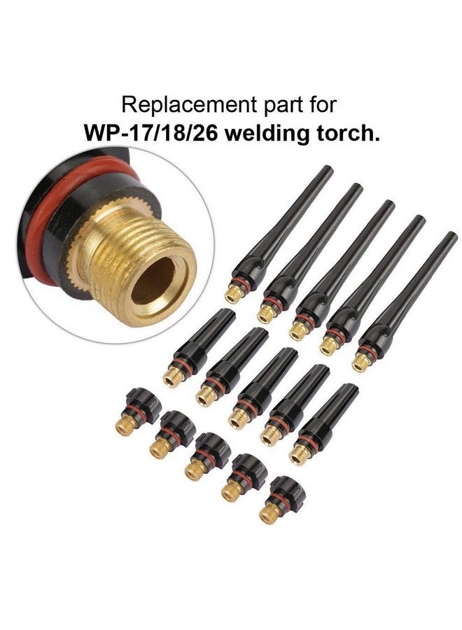 Maxmartt Maxmartt Tig Welding Back Caps,17 Back Cap Tig,15Pcs 57Y02(Long) 57Y03(Medium) 57Y04(Short) Back Caps for TIg Welding Torch WP-17/18/26  - Image 5