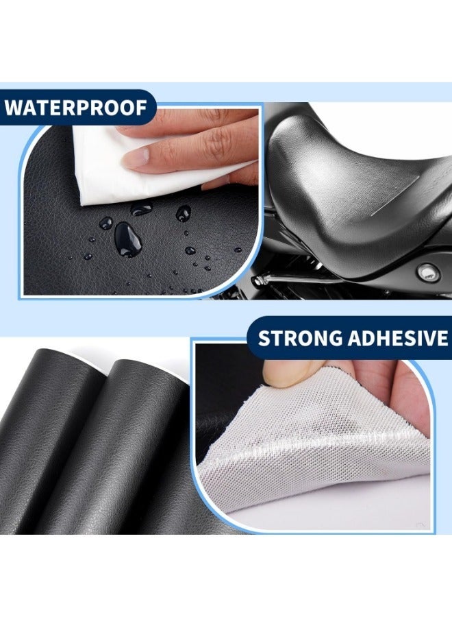 3pcs Self-Adhesive Leather Repair Patches – Stretch Vinyl Tape for Couches, Sofas, Car Seats & Home Furniture - Image 3