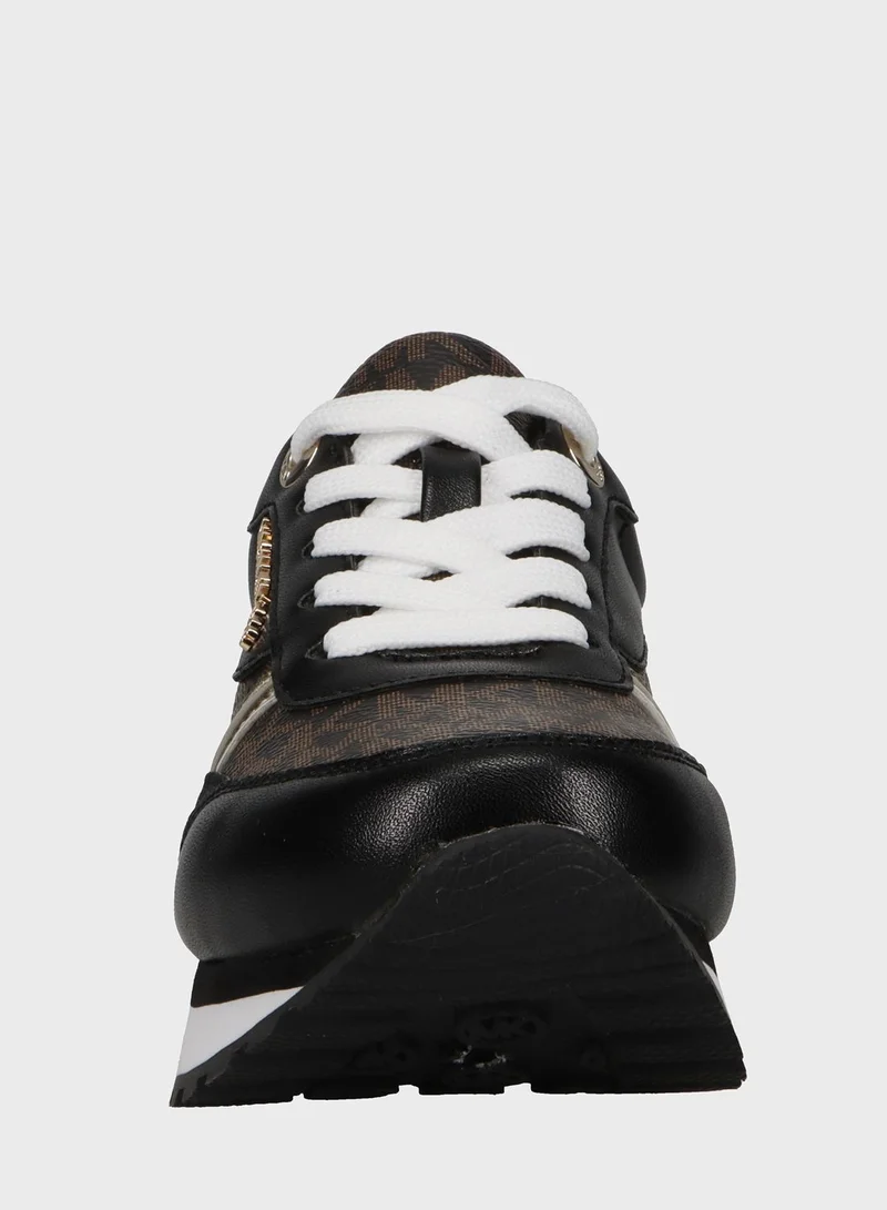 Michael Kors Youth Billie Dorian Low Top Lace Up Sneakers