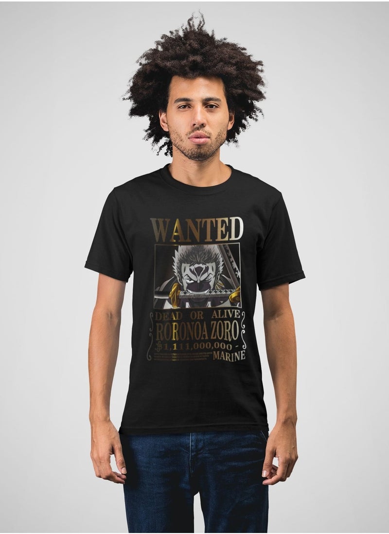 One Piece Zorro Wanted Poster T-shirt - pzsku/Z5B58C70A0C9FAF9DA684Z/45/_/1690197332/9687b480-d560-4789-8b60-2e1918bfcc44