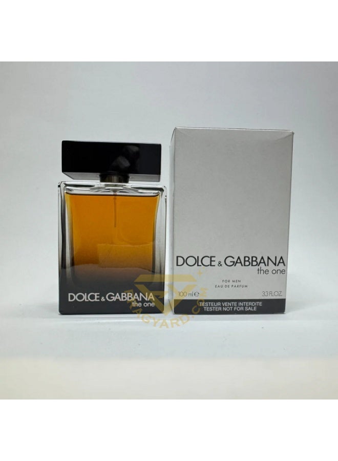 D&G The One For Men By D&G Dolci Gabbana Edp 100Ml with White Box Tester - Image 1
