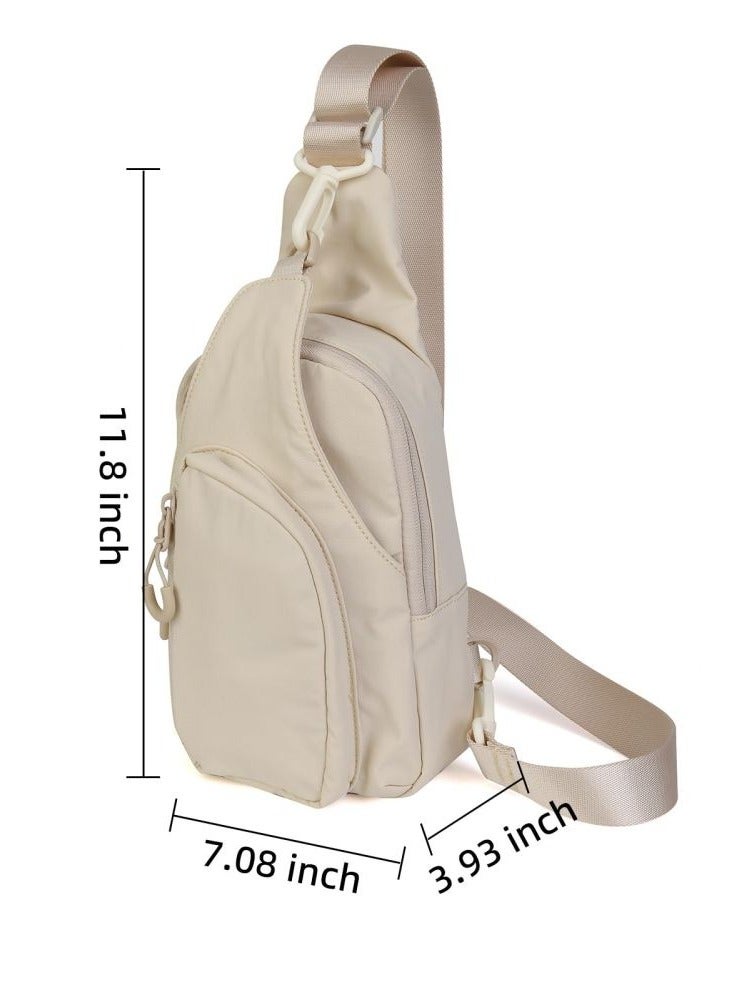 NIBEMINENT Women Crossbody Backpack Sling Bag, Small Chest Bag Daypack Pack for Hiking Traveling Outdoor Multipurpose  - Image 2