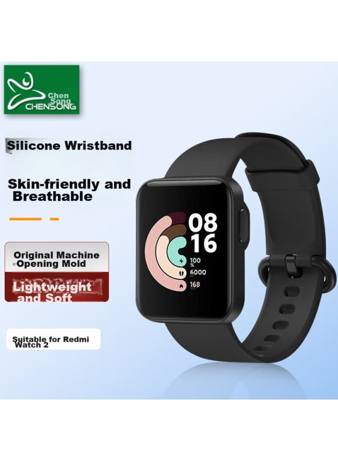 Chensong Compatible With Redmi Watch 2, Redmi Watch 2 Strap, Nfc Smart Watch Band, Sports Watch Replacement Silicone Strap, Universal Watch 2 Smart Watch Band - Image 1