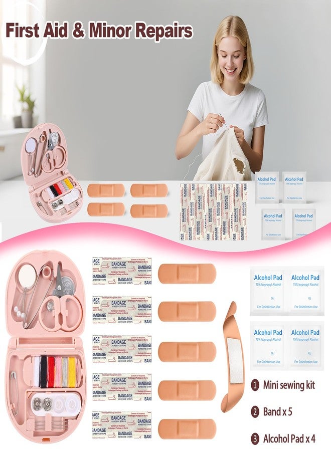 SHELAKIN Bridal Emergency Kit for Wedding Day, Women's 40+ Essentials Items for Bride with Cosmetic Bag, Must-Haves for Wedding & Daily Travel, All-in-One Survival Set, Perfect Bride Wedding Gift - Image 5
