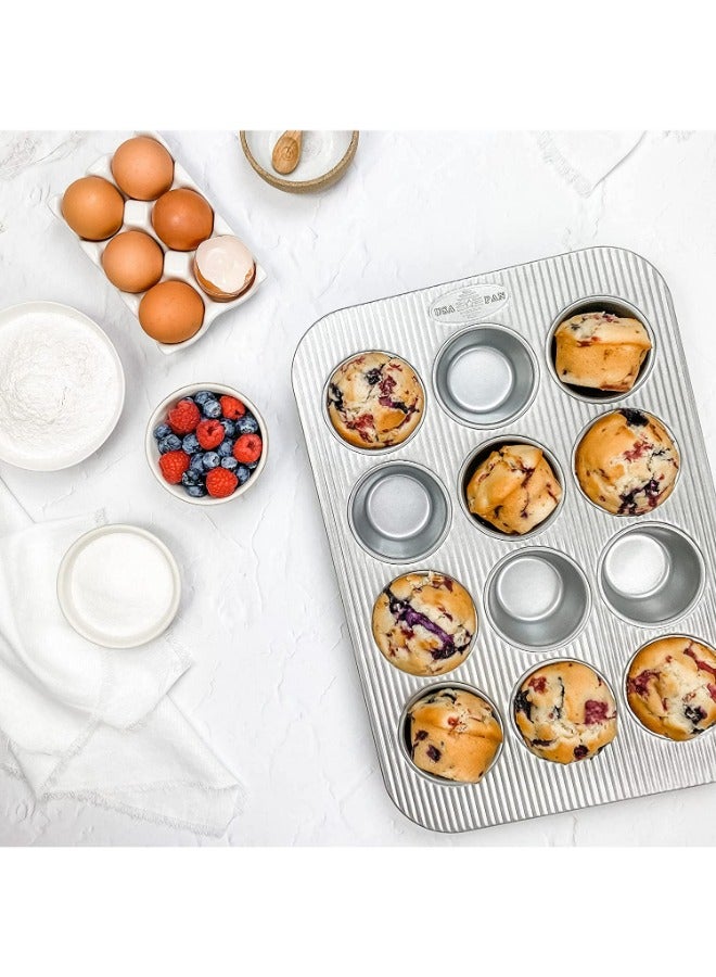 USA Pan Bakeware Cupcake and Muffin Pan - Image 2