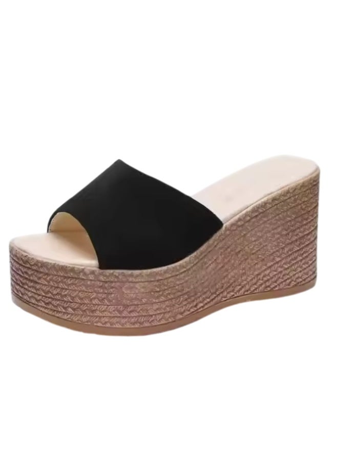 Rup Art أحذية نسائية صنادل سميكة النعل للنساء نعال صنادل ترفيهية خفيفة الوزن من رُب آرت - Image 1