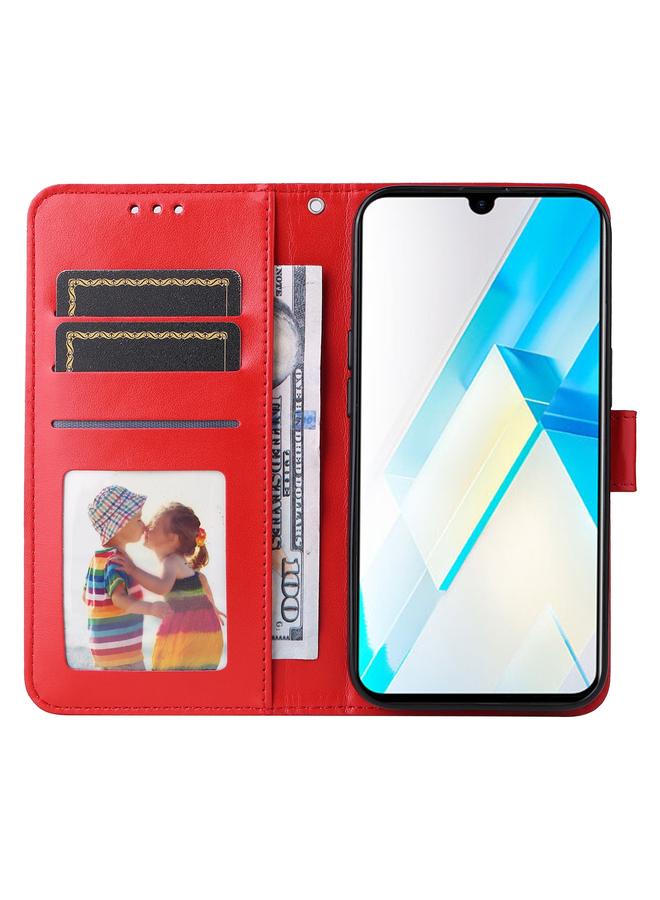 Zaboon Case For Infinix Note 12 / G96 Embossed Sunflower Leather Phone Case - Image 4