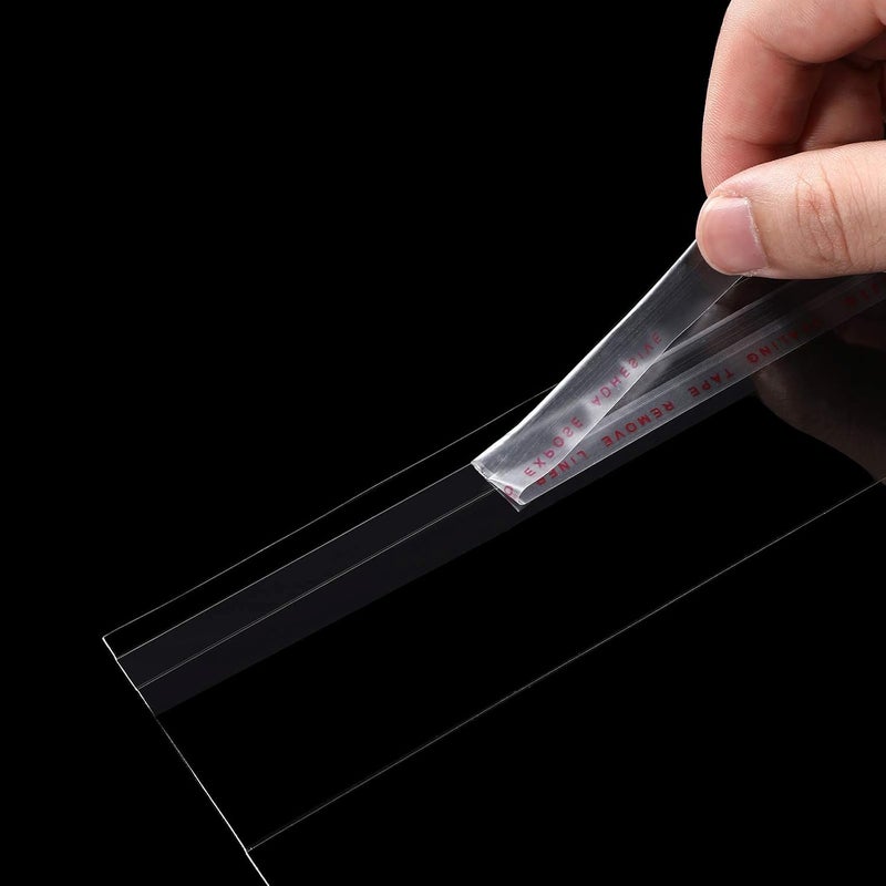 comfrt 3 Mil Thick Crystal Clear Sleeves No Acid Storage Bags Transparent Sealing Bag for Art Photo Prints Framing Mats Mattes, 5 x 7 Inch, 8 x 10 Inch, 11 x 14 Inch (60 Pieces) - Image 3