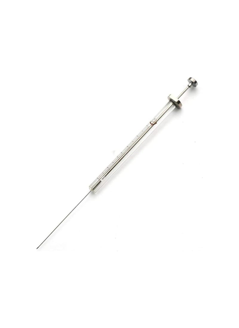 Generic - 100ul Glass Micro Syringe Lab Microliter Trace Injector With Sharp Needle Tip - Image 1