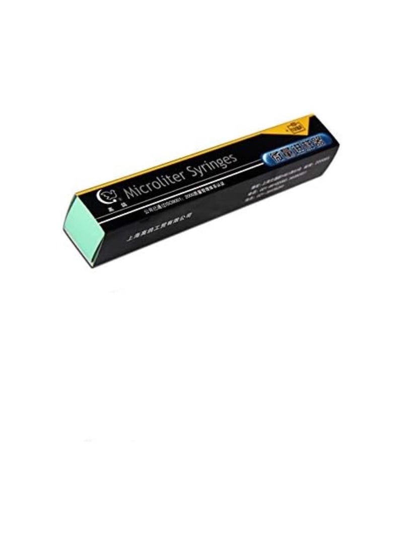 Generic - 100ul Glass Micro Syringe Lab Microliter Trace Injector With Sharp Needle Tip - Image 1