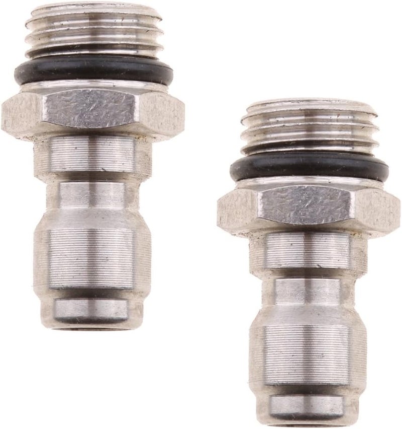 klarako 2X Pressure Washer Sprayer Coupling Adapter Coupler for Snow Foam Lance Male 14mm (M14x1.5 Male Metric) to 12mm Female Quick Release Connector - Image 4