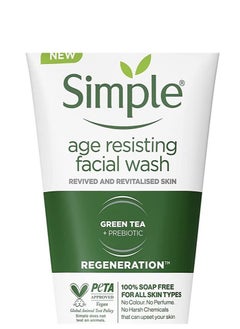 simple Regeneration Age Resisting Facial Wash 150 ml  - Image 2