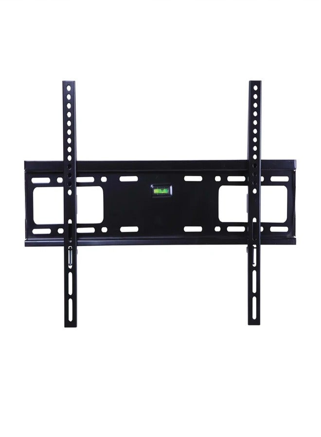 Skill Tech SkillTech SH 65F Heavy-Duty Fixed TV Wall Mount | Fits 32"–80" TVs | Supports Curved & Flat Screens | 60kg Load Capacity | VESA Up to 600x400mm | Ultra-Slim 30mm Profile | Steel Construction | Matte Black - Image 1