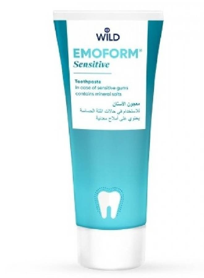 وايلد Emoform Sensitive Tooth Paste 75ml - Image 2