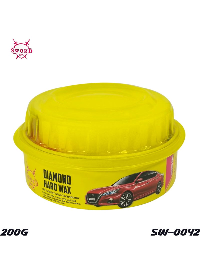 SWORD PRO 200g Diamond Hard Wax Protect And Polish Your Car SW-0042 - Image 1