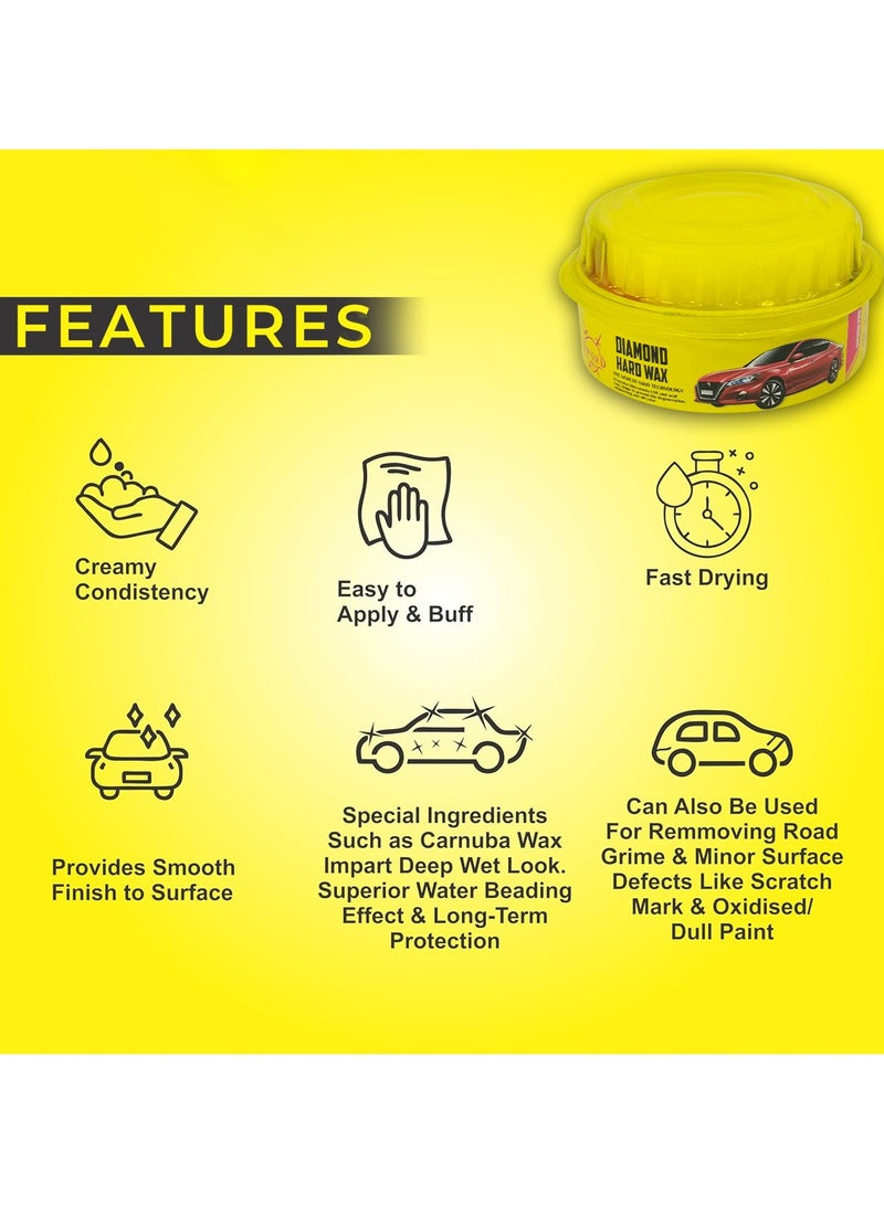 SWORD PRO 200g Diamond Hard Wax Protect And Polish Your Car SW-0042 - Image 3