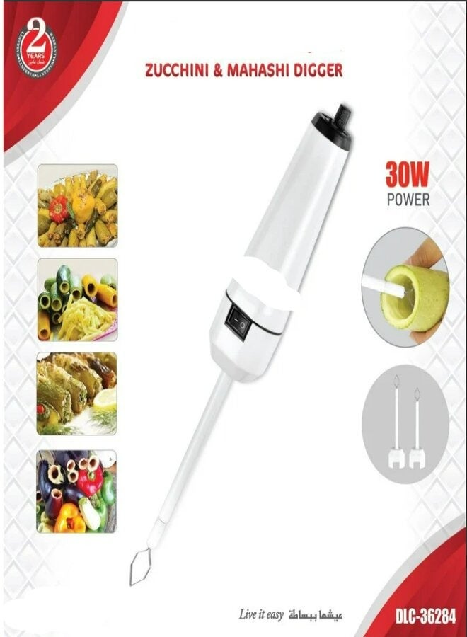 DLC 30W 30cm Zucchini and Stuffed Vegetable Cutter - Image 2