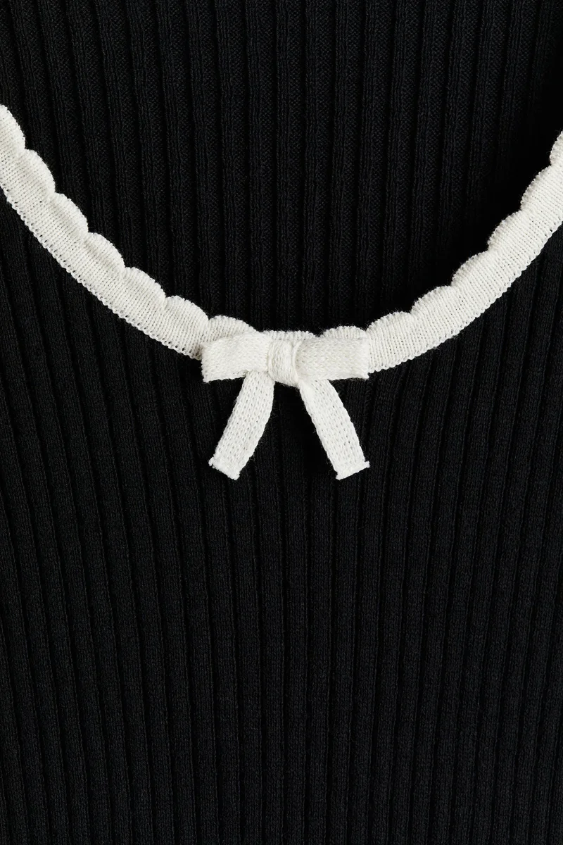 H&M Rib-knit bodycon dress