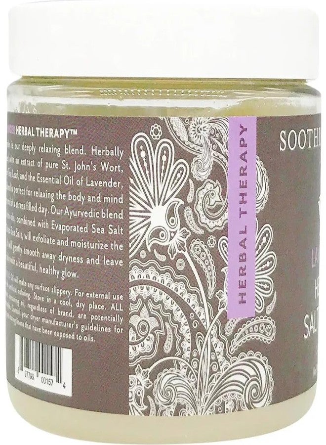 Soothing Touch Herbal Salt Scrub, Lavender, 20 oz - Image 2