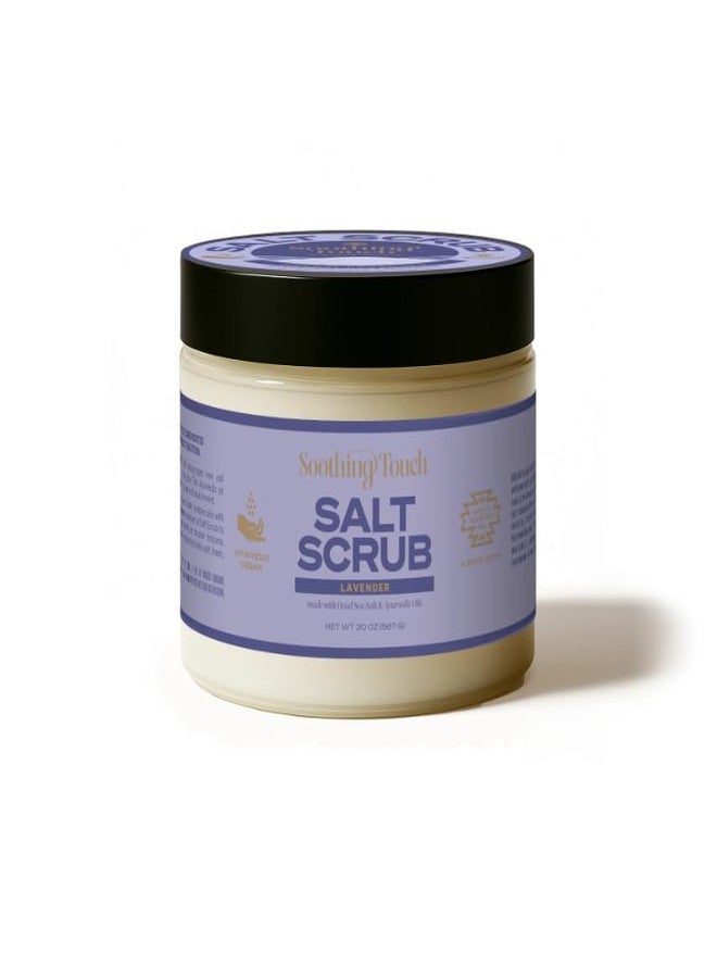 Soothing Touch Herbal Salt Scrub, Lavender, 20 oz - Image 5