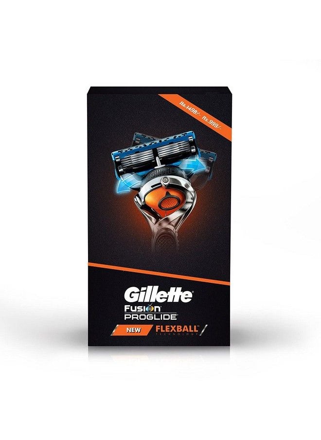 Flexball Pro Glide Gift Pack And Flexball Razor With 4 Flexball Cartridge