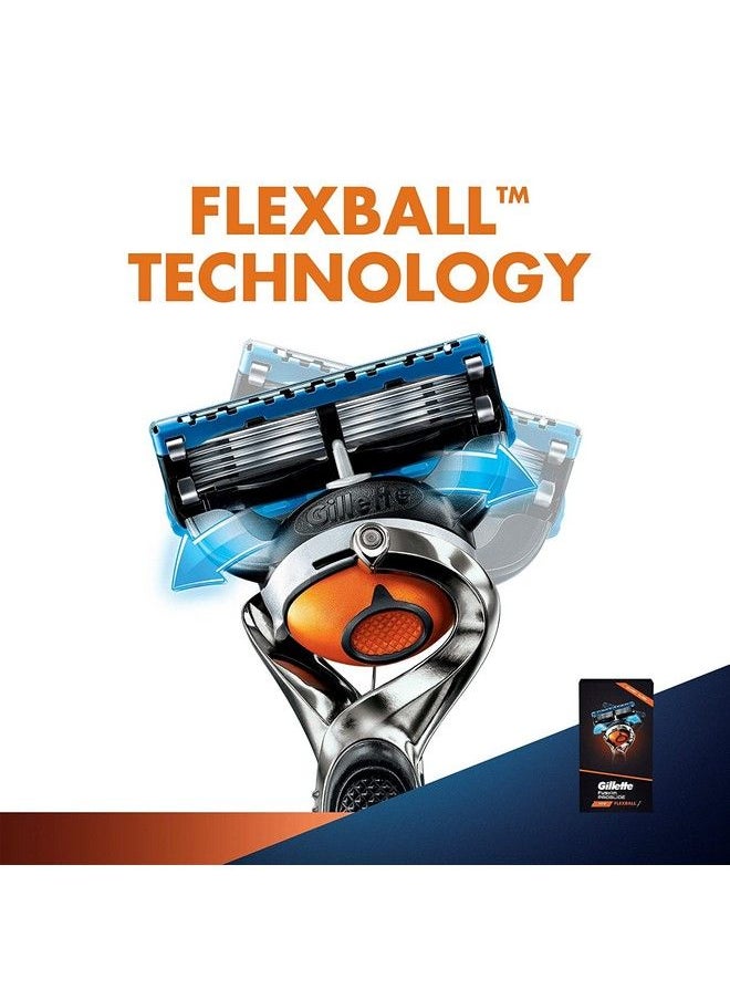 Flexball Pro Glide Gift Pack And Flexball Razor With 4 Flexball Cartridge