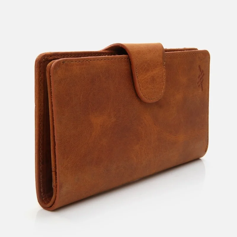 Hotiç 05CUH290130A370 Leather Tan Women's Wallet