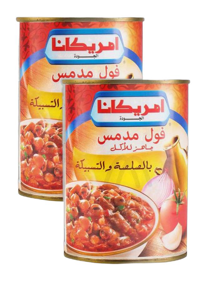 أمريكانا فول مع شكشوكة وصلصة ٤٠٠ غرام (عبوة من قطعتين) - Image 1