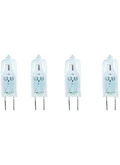 Osram Osram Home Decorative High Quality and Durable Clear HALOGEN Light Bulb 64441-50W 12V GY6.35 (Pack of 4) - White  - Image 1