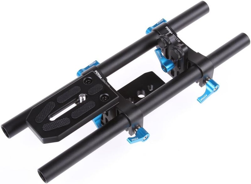 FOTGA DP500 II DSLR 15mm Rail Rod Base Plate Support System for Follow Focus Matte Box,DSLR DV Camera 5D II III IV A7 A7R A7S A9 II III IV GH4/5/5S Z6 Z7 Blackmagic Pocket Cine Camera 4K BMPCC 4K 6K - Image 2