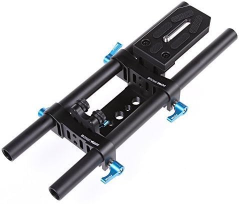 FOTGA DP500 II DSLR 15mm Rail Rod Base Plate Support System for Follow Focus Matte Box,DSLR DV Camera 5D II III IV A7 A7R A7S A9 II III IV GH4/5/5S Z6 Z7 Blackmagic Pocket Cine Camera 4K BMPCC 4K 6K - Image 1