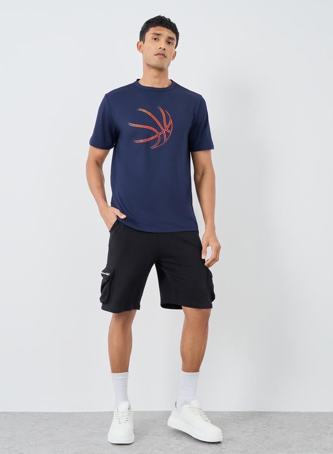 Take Two Graphic Print Round Neck Regular Fit T-Shirt - Image 2