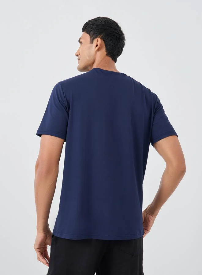 Take Two Take Two Graphic Print Round Neck Regular Fit T-Shirt