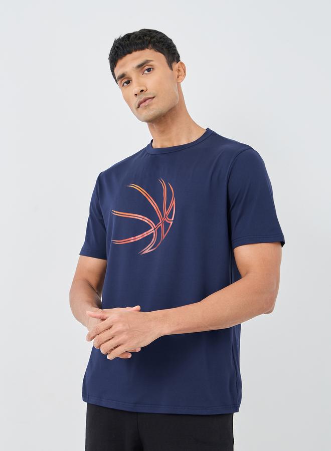 Take Two Graphic Print Round Neck Regular Fit T-Shirt - Image 1