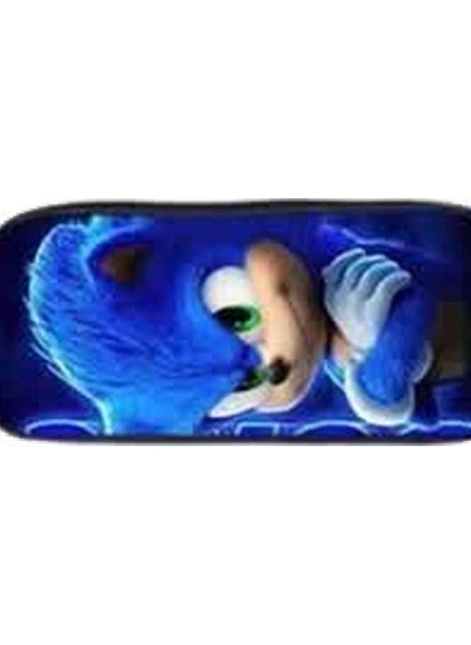 Generic - Hot-selling Sonic backpack Sonic primary school student schoolbag lunch bag pencil bag three-piece set,Type A - Three-piece set - Image 1