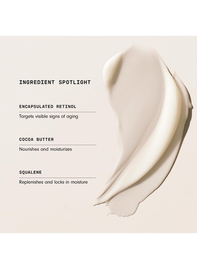 Versed Press Restart Retinol Body Lotion - Skin Firming Lotion with Cocoa Butter, Squalane & Vitamin E - Lightweight All-Over Body Moisturizer for Dark Spots and Aging Dry Skin (6 oz) - Image 4