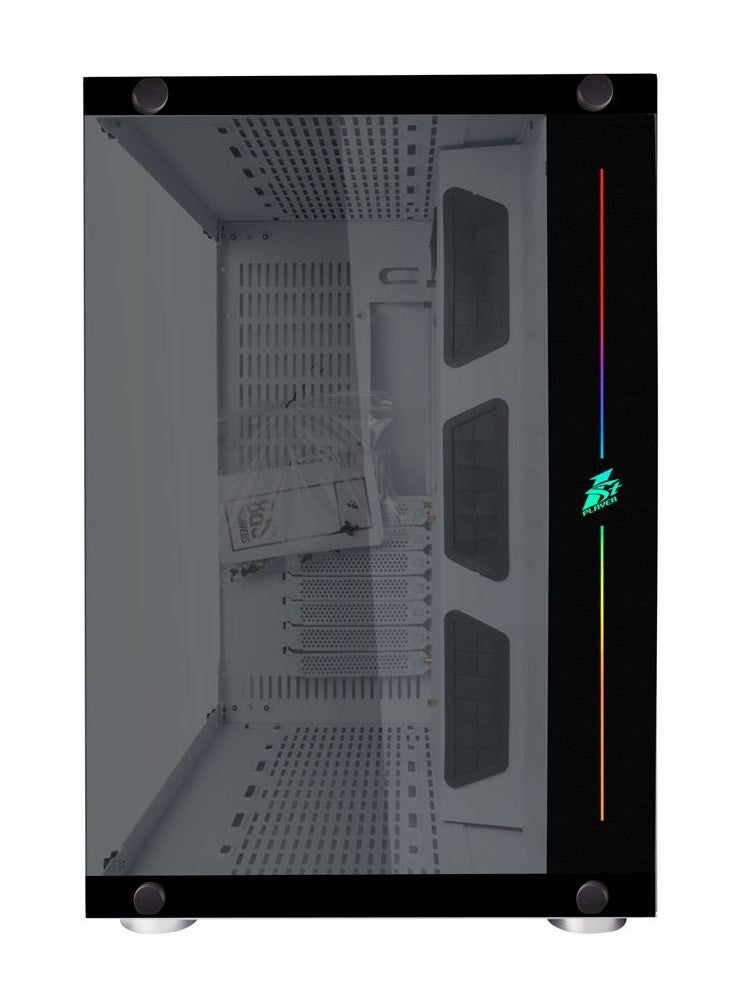 1STPLAYER - SP8 1STPLAYER Gaming Case White - Image 1