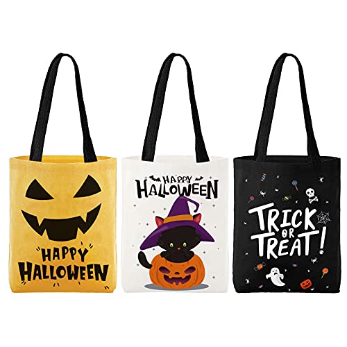 ATFUNSHOP Halloween Tote Bag 3 Pack - Image 1