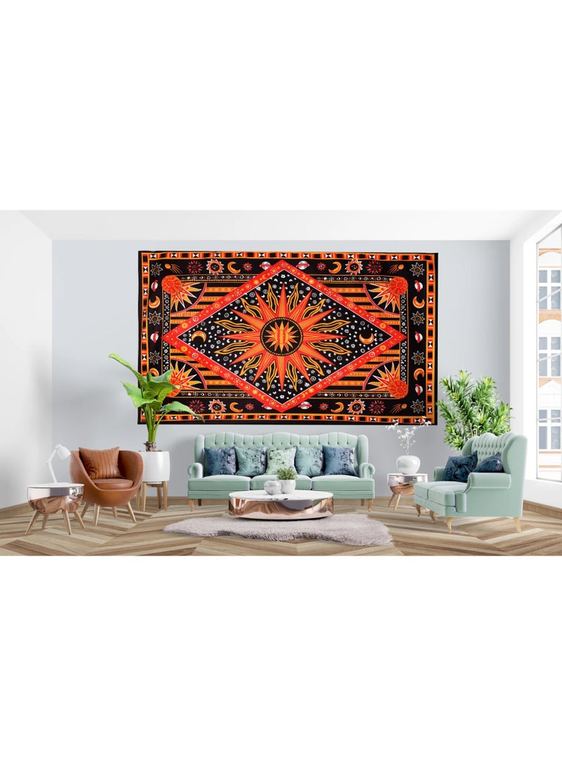 Hotry Sun Tapestry Length 150 x 200 Width CM - Image 1