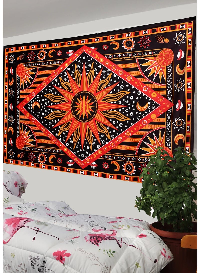 Hotry Sun Tapestry Length 150 x 200 Width CM - Image 2