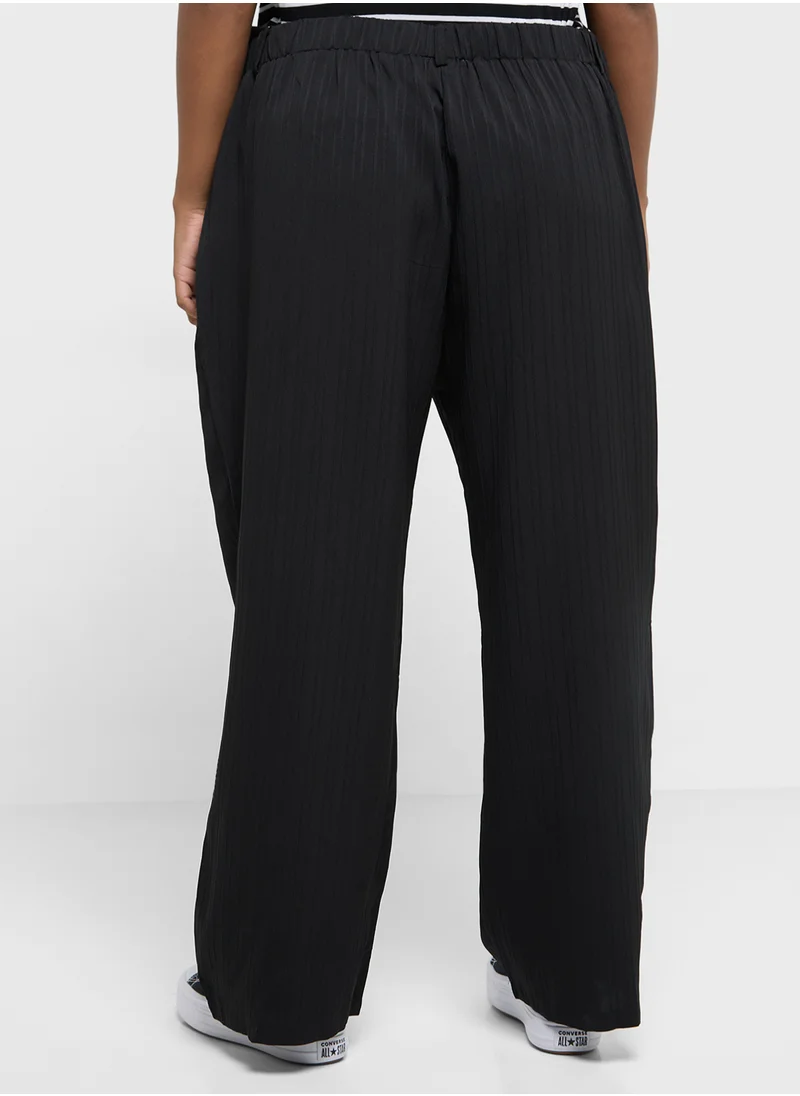 جينجر بلس Wide Leg Tailored Pants