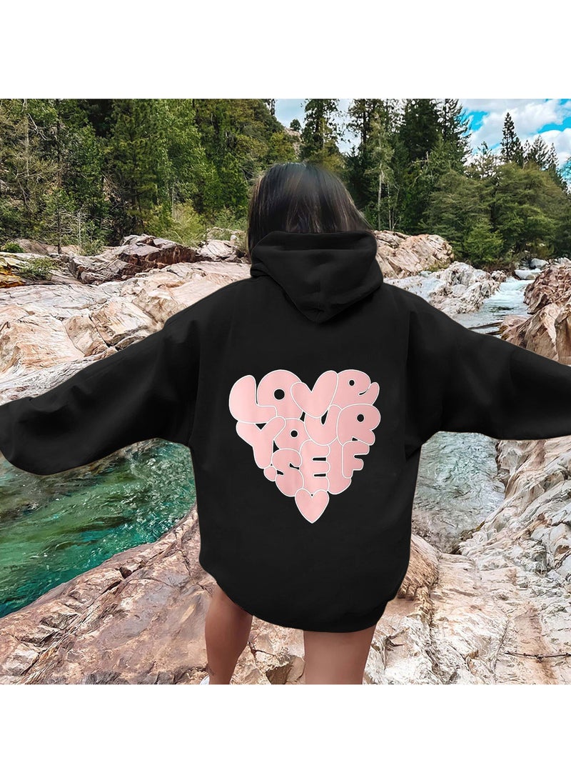 KUYING - 2024 Women's Velvet Printed Hoodie - Image 1