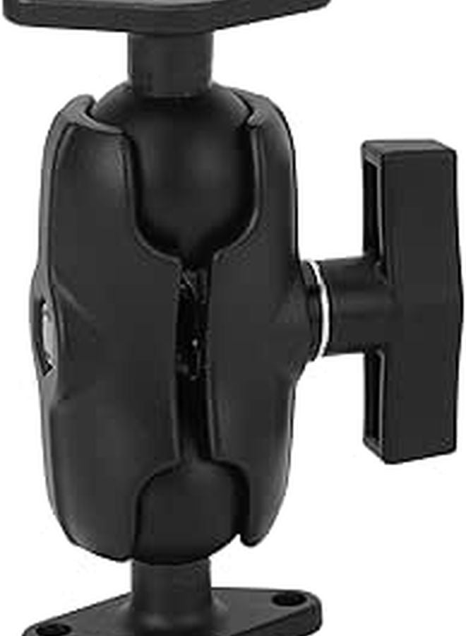 Heavy Duty Aluminum Alloy Double Socket Arm Ball Mount For Tablet Phone Vehicle Boat - Image 1